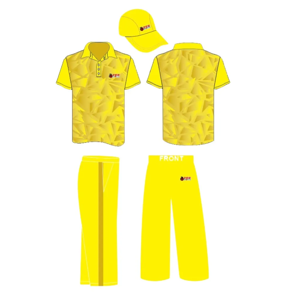 075 | Zee Sports Uniform, New Style Cricket Uniform For 2024