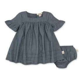 Burt's Bees Organic Baby Chambray Cotton Dress