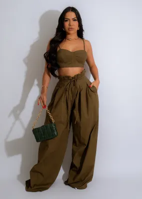 Desert Mirage Pant Set Green