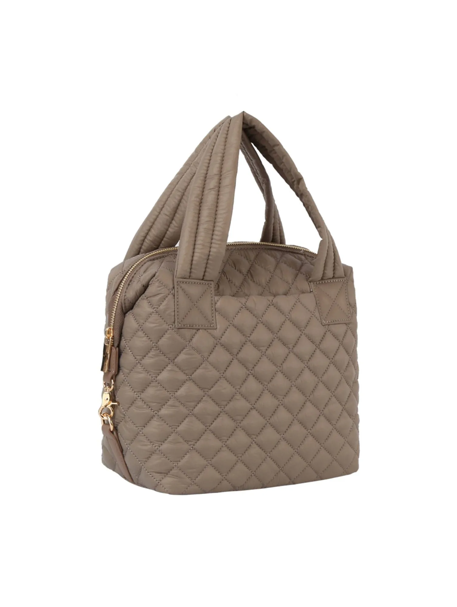 JYE0504 Janie Puffer Quilted Square Tote