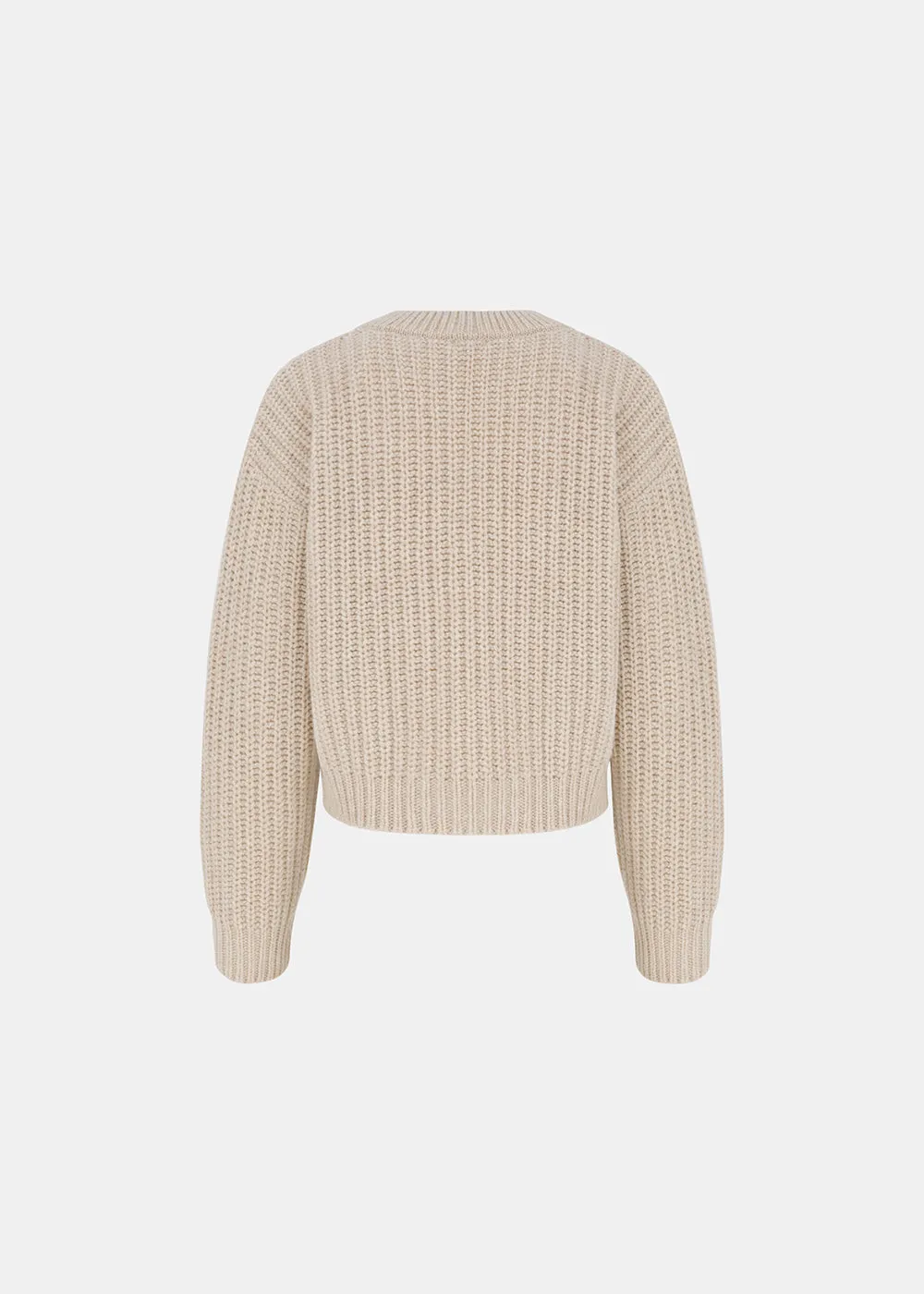 ONCE WOOLEN SWEATER BEIGE