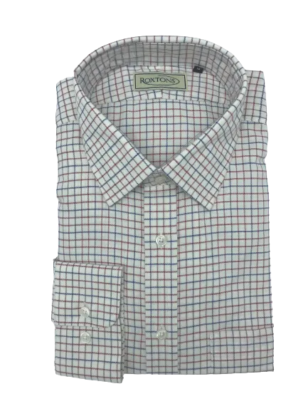 Roxtons Country Shirt Small Windowpane