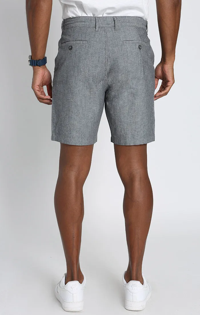 Stretch Chambray Short