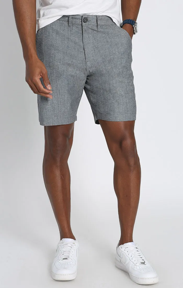 Stretch Chambray Short