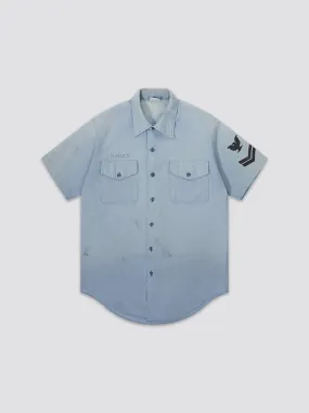 US NAVY 1970s CHAMBRAY SHIRT