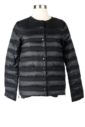 Yumako Striped Lightweight Down Jacket